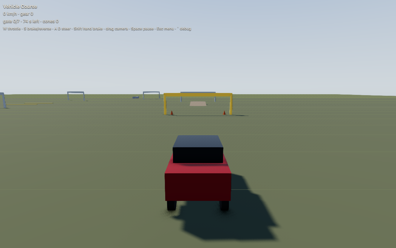 Vehicle Course